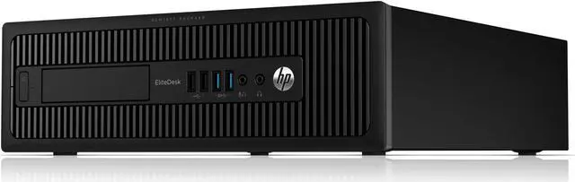 Main image of HP EliteDesk 800 G1, SFF Desktop, Intel Core i5-4570, 3.2GHz, 8GB RAM, 256GB SSD, Windows 10 Pro - Grade A