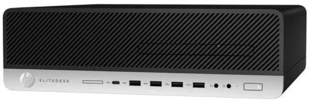 Alt view image 3 of 3 - HP ProDesk 800 G4 SFF Desktop Intel Core i7-8700 16GB RAM 512GB SSD, Windows 11 Pro - Grade A Refurbished