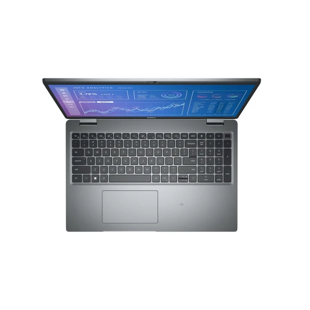 Alt view image 2 of 6 - Dell Precision 3571 15.6" Laptop, Intel Core i5-12500H, 16GB RAM, 512GB NVMe SSD, NVIDIA T600 Graphics, Touchscreen, Windows 11 Pro, Grade A Refurbished, 1 Year Warranty, 90-Day Battery Warranty