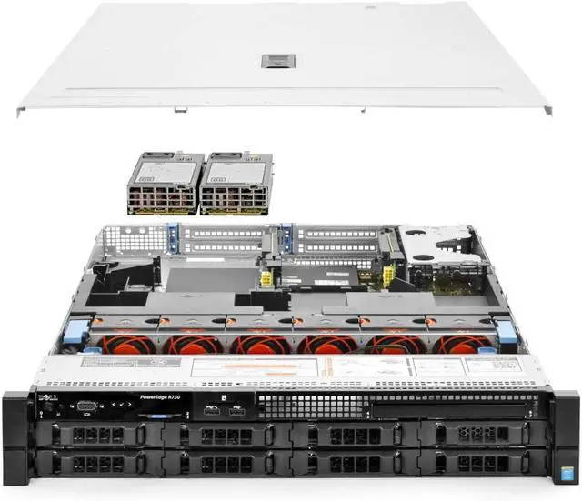 Alt view image 2 of 2 - PowerEdge Dell R730 Server | 2X E5-2690 v4 = 28 Cores | 192GB RAM | 4X 1TB SSD
