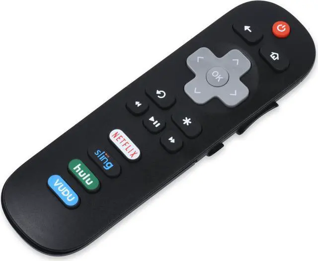 Alt view image 6 of 7 - RC280 Replacement Remote Control for Roku TCL TV with Netflix Amazon CBS Sling Keys