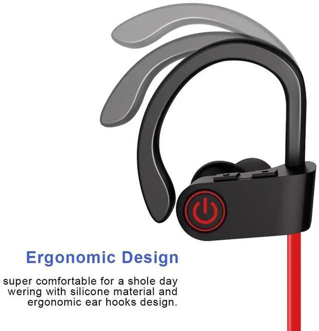 Alt view image 4 of 7 - Waterproof Bluetooth 5.0 Earbuds Stereo Sport Wireless Headphones in Ear Headset