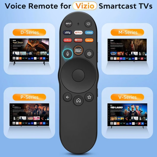 Alt view image 3 of 7 - Voice Remote Control XRT270 for Vizio TV FHD 4K Quantum D/P/M/V-Series Smart TV