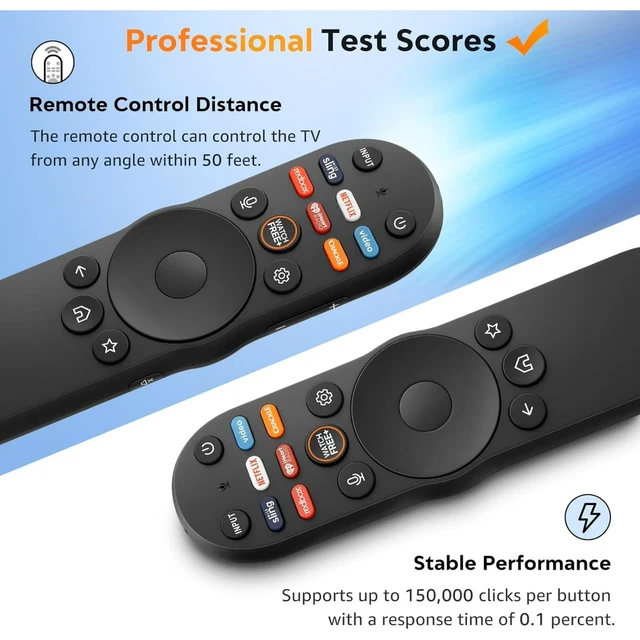 Alt view image 4 of 7 - Voice Remote Control XRT270 for Vizio TV FHD 4K Quantum D/P/M/V-Series Smart TV