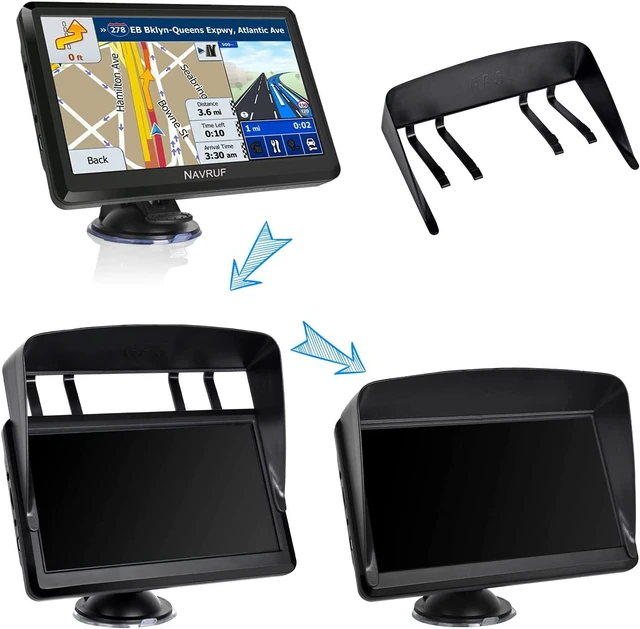 Alt view image 2 of 7 - 7 Inch Car & Truck GPS Navigation System 256MB+8GB Navigator 77 Canada+Mexico+US