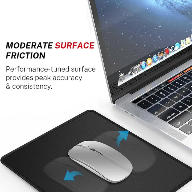 Alt view image 5 of 7 - 3X Non-Slip Mouse Pad Stitched Edge PC Laptop For Computer PC Gaming Rubber Base