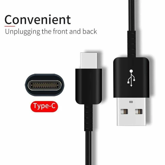 Alt view image 2 of 7 - For Samsung USB Type C Cable Fast Charging Cord Galaxy S21 S22 S23 A14 A23 A54