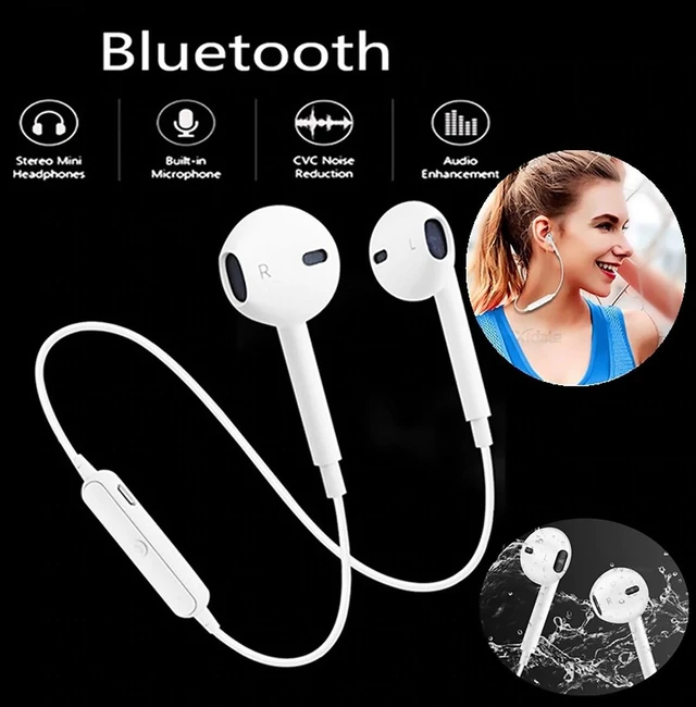 Alt view image 3 of 7 - Bluetooth Wireless Headphones Headsets Earphone Neckband Sport Earbuds With Mic
