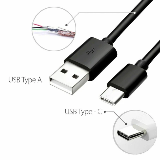 Alt view image 3 of 7 - 2X For Samsung USB Type C Fast Charger Cable Galaxy S9 S10 S20 Note 10 20 Ultra
