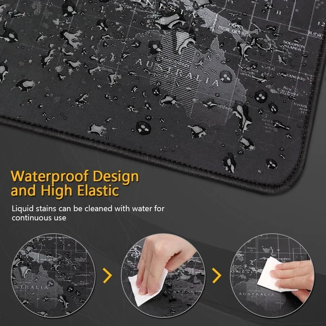 Alt view image 4 of 7 - Extended Large High-Performance Anti-Fray Gaming Mouse Pad Computer Keyboard Mat