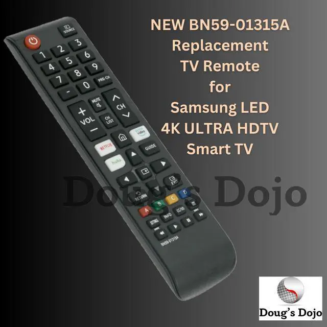 Main image of NEW BN59-01315A Replacement TV Remote for Samsung LED 4K ULTRA HDTV Smart TV