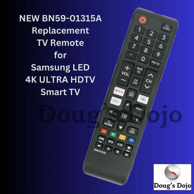 Alt view image 2 of 4 - NEW BN59-01315A Replacement TV Remote for Samsung LED 4K ULTRA HDTV Smart TV
