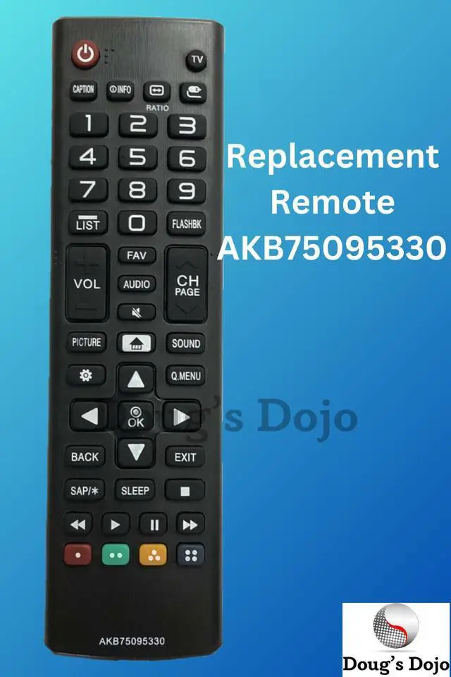 Main image of New Replacement TV Remote Control AKB75095330 For LCD LED Smart TV