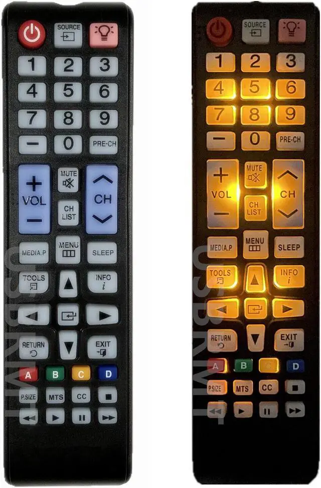 Alt view image 2 of 2 - NEW TV Remote AA59-00600A with backlight for Smart LCD LED TV