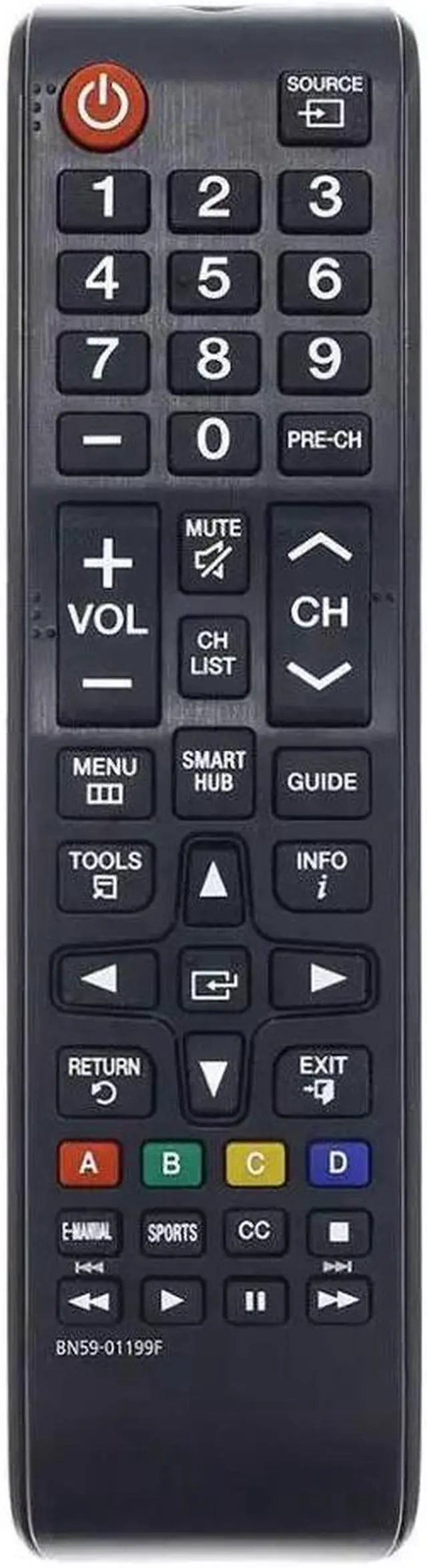 Alt view image 3 of 5 - New Universal Remote Control for LCD LED HDTV 3D Smart TVs