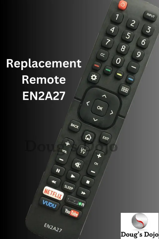 Main image of New Replacement Remote EN2A27 for SMART LED TV 50H6D 55H8C