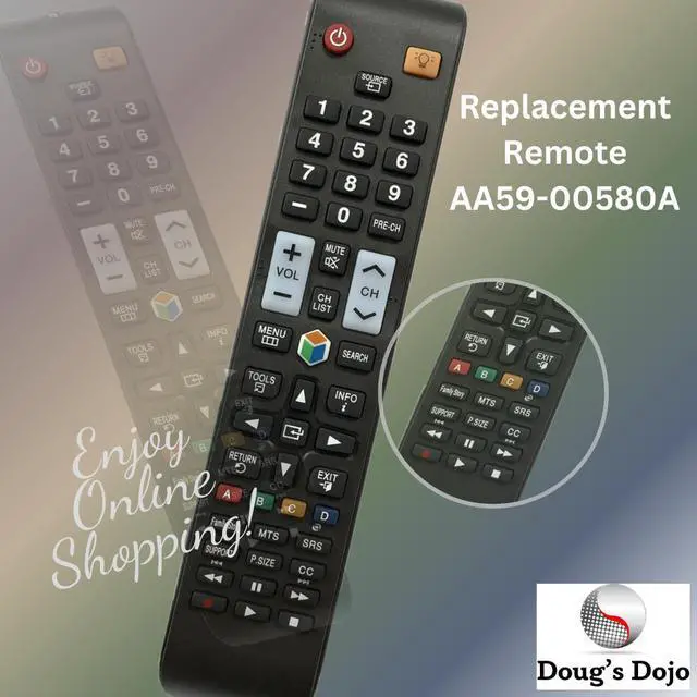 Alt view image 2 of 3 - NEW REMOTE CONTROL AA59-00580A For LED SMART TV PN50A450P1DXZA