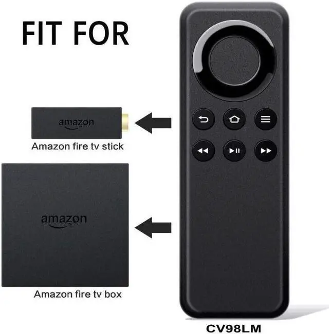 Alt view image 4 of 7 - New CV98LM Replacement Remote Control for TV Stick Box Media Player
