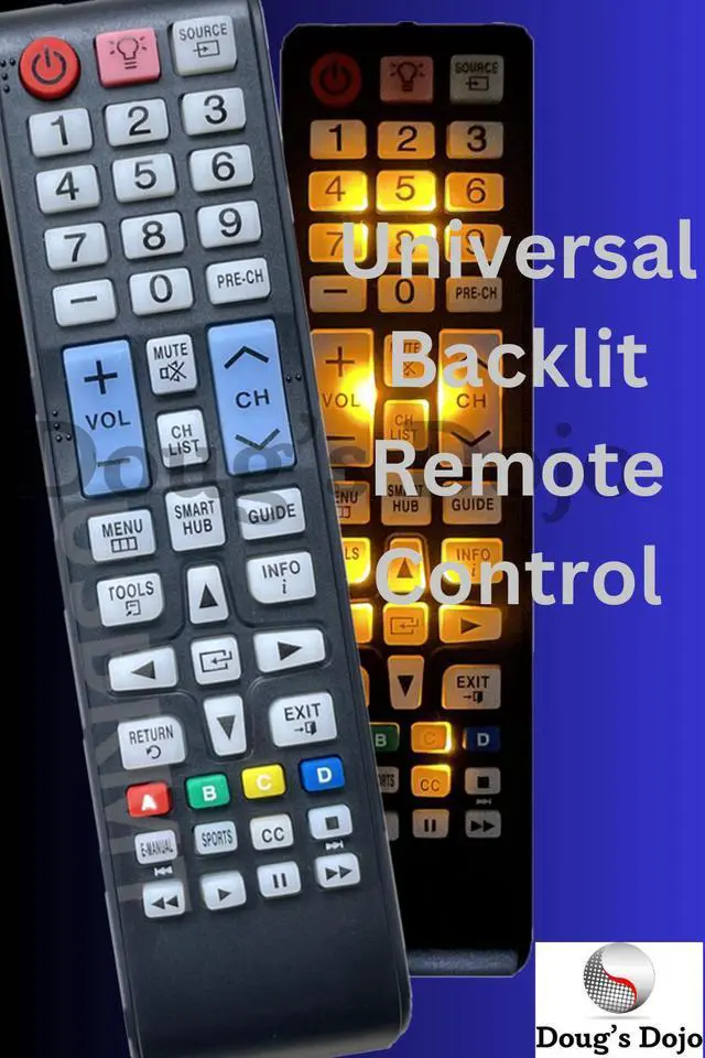 Alt view image 2 of 4 - New Universal Backlit Remote Control for ALL Samsung LCD LED HDTV 3D Smart TVs