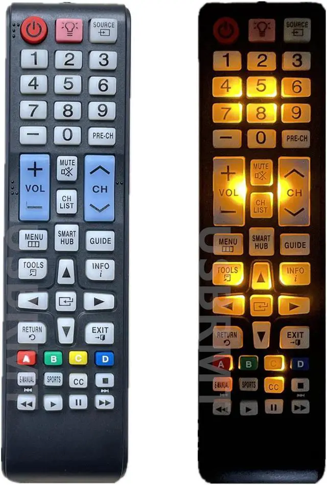 Alt view image 4 of 4 - New Universal Backlit Remote Control for ALL Samsung LCD LED HDTV 3D Smart TVs