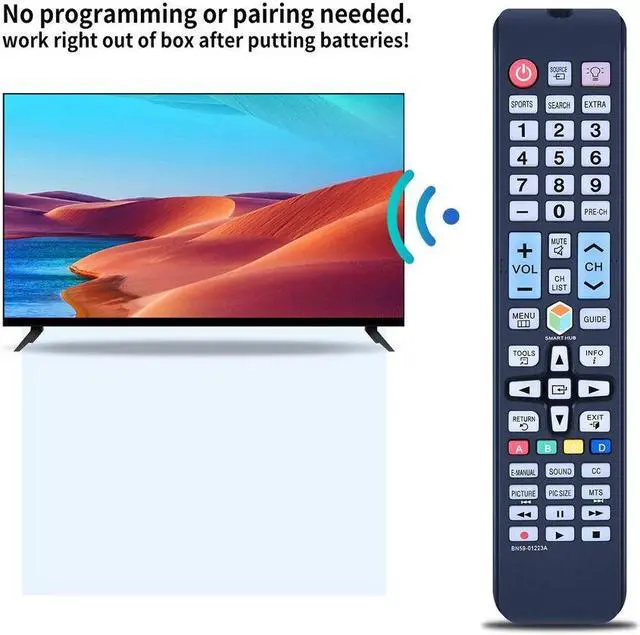 Alt view image 7 of 7 - NEW REMOTE BN59-01223A For Samsung TV UN32EH5300 UN40EH5300F UN46EH5300F