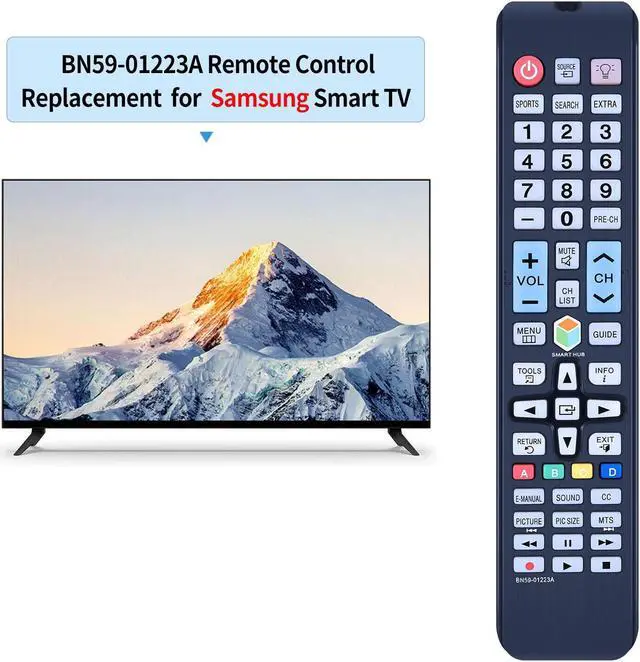Alt view image 5 of 7 - NEW REMOTE BN59-01223A For Samsung TV UN32EH5300 UN40EH5300F UN46EH5300F