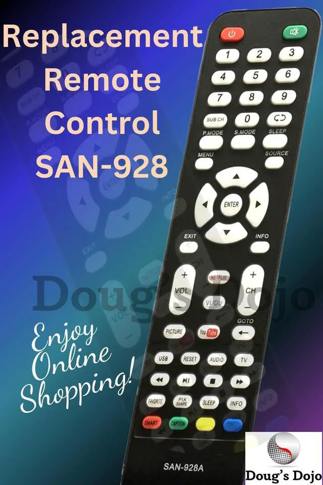 Alt view image 2 of 3 - New Remote SAN-928 for LED LCD TV DP37840 DP42840 DP46840 DP50740