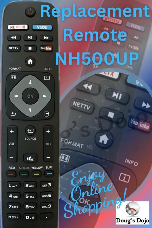 Alt view image 2 of 3 - New TV Remote Control For LCD LED Smart TV Netflix Vudu Youtube