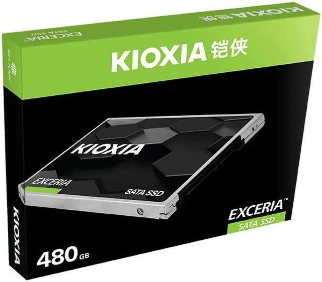 Alt view image 4 of 4 - Kioxia 480GB SSD 2.5 SATA III interface EXCERIA SATA TC10 series