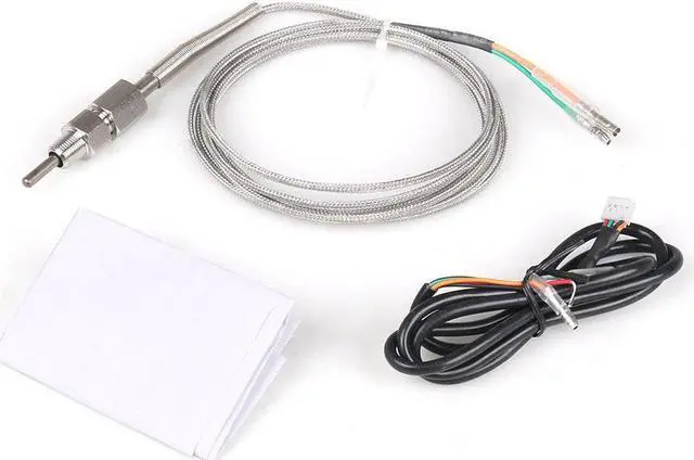 Alt view image 7 of 7 - Dynoracing 2inch 52mm Dual Display Exhaust Gas Temp Gauge 7 colors Led 300-1300 Celsius EGT EXT Gauge with Stepper Motor