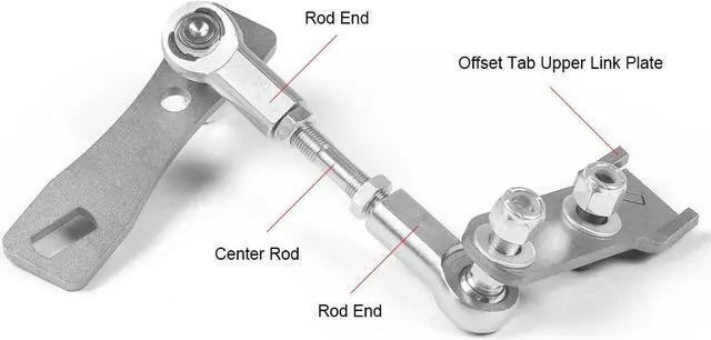 Alt view image 4 of 7 - Stainless steel Transfer Case Linkage Kit Fits For Jeep Cherokee XJ Comanche MJ 1986-2001 Easy install version