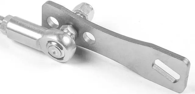 Alt view image 6 of 7 - Stainless steel Transfer Case Linkage Kit Fits For Jeep Cherokee XJ Comanche MJ 1986-2001 Easy install version