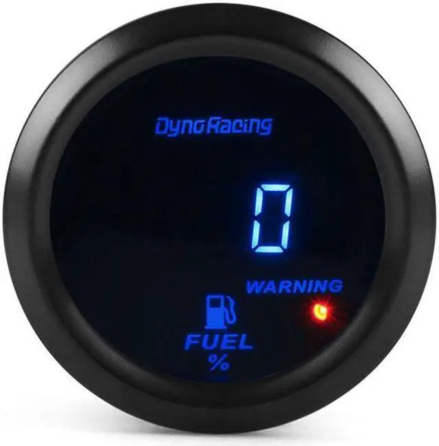 Alt view image 5 of 7 - 2" 52mm Universal Digital Percent Display Car Fuel Level Gauge Meter 8-18V With Fuel Sensor Oil Float