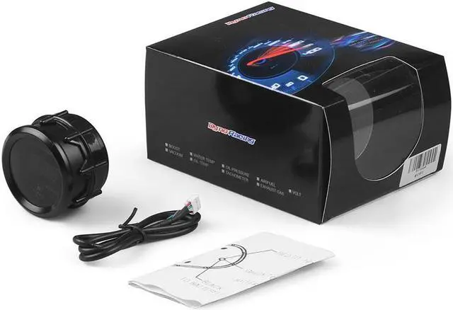Alt view image 3 of 7 - 2" 52mm Universal Digital Percent Display Car Fuel Level Gauge Meter 8-18V With Fuel Sensor Oil Float