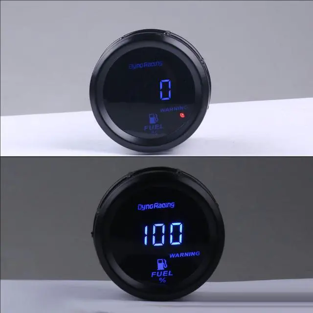 Alt view image 7 of 7 - 2" 52mm Universal 12V Digital Display Car 0-100% Fuel Level Gauge Meter without Sensor
