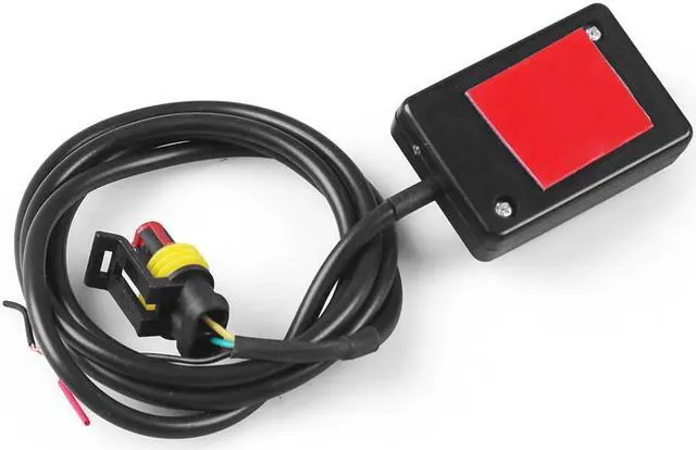 Alt view image 7 of 7 - Car Exhaust Temp Gauge With 1/8 NPT Sensor Mini LED Digital Display DC12V Square Exhaust Temperature Gas EGT EXT Temp Gauge
