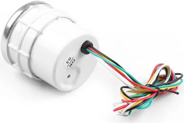 Alt view image 6 of 7 - 2" 52mm Car LED Smoke Lens 40-140 Pointer Water Temp Temperature Gauge Meter with 1/8 npt Sensor
