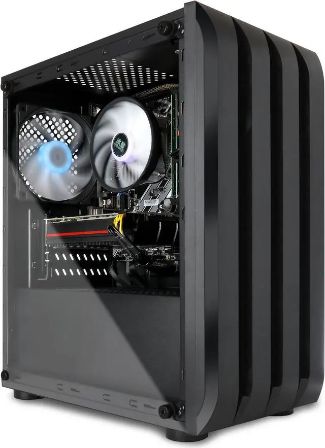 Alt view image 4 of 7 - Blackout Computers - Gaming desktop - Intel Core i7 4790 4 core 4.0GHz - 16GB DDR3 1600MHz - 1TB M.2 NVMe - 500W PSU - Windows 10 Pro - WIFI - Bluetooth - Gaming PC