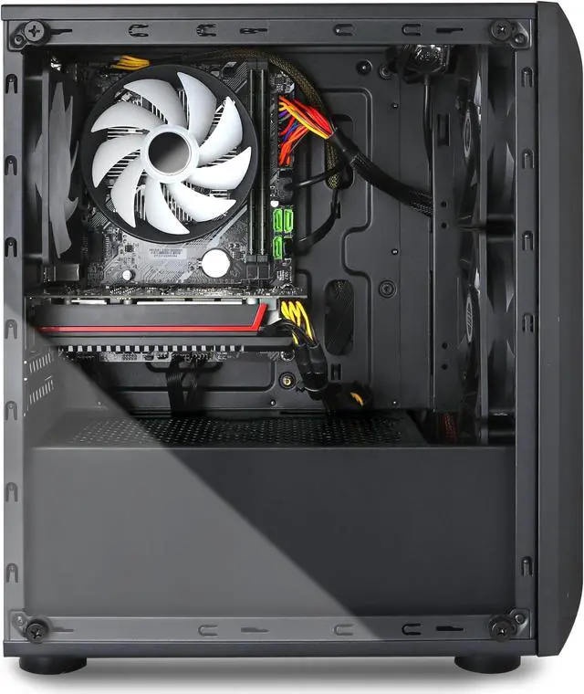 Alt view image 5 of 7 - Blackout Computers - Gaming desktop - Intel Core i7 4790 4 core 4.0GHz - 16GB DDR3 1600MHz - 1TB M.2 NVMe - 500W PSU - Windows 10 Pro - WIFI - Bluetooth - Gaming PC