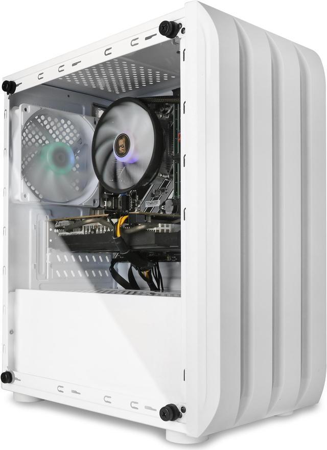 Alt view image 4 of 7 - Blackout Computers - Gaming desktop - Intel Core i7 4790 4 core 4.0GHz - 16GB DDR3 1600MHz - 1TB M.2 NVMe - 500W PSU - Windows 10 Pro - WIFI - Bluetooth - Gaming PC White