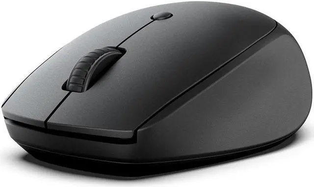 Main image of JLab Go Wireless Mouse |Connect via Bluetooth/USB Dongle | 4 Button Clicks | Easy Device Switch | Ultra Compact Design | AA Battery Powered | Mac OS | Windows | Chrome OS| Right + Left Handed | Black