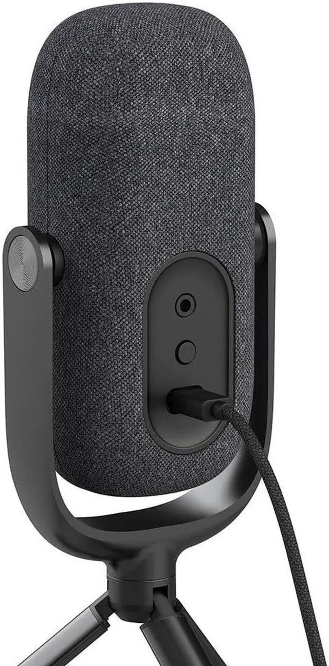 Alt view image 2 of 7 - JLab Epic Talk USB Microphone | Black | USB-C Output | Cardioid, Omni, Stereo, and Bi-Directional | 192k Sample Rate | Volume Control, Gain Control, and Quick Mute | 3.5mm AUX | Plug and Play