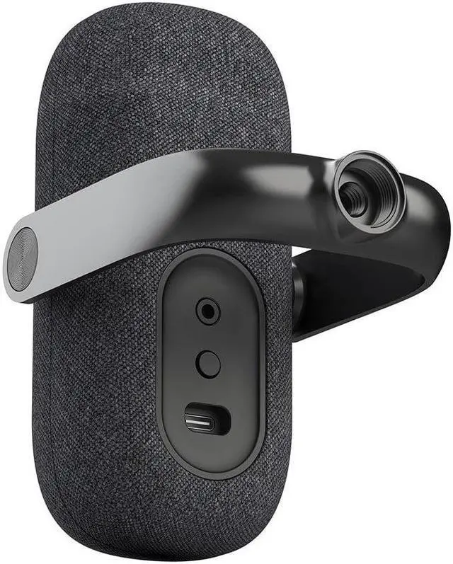 Alt view image 3 of 7 - JLab Epic Talk USB Microphone | Black | USB-C Output | Cardioid, Omni, Stereo, and Bi-Directional | 192k Sample Rate | Volume Control, Gain Control, and Quick Mute | 3.5mm AUX | Plug and Play