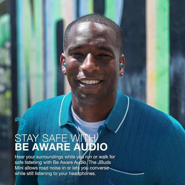 Alt view image 3 of 7 - JLab JBuds Mini True Wireless Earbuds