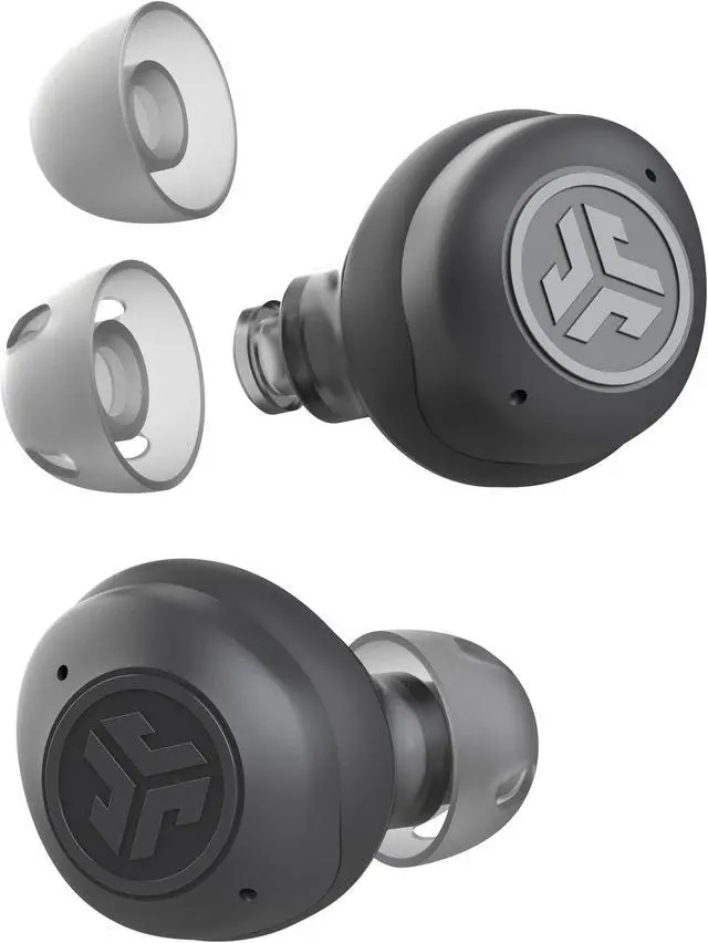 Alt view image 2 of 7 - JLab Hear OTC Hearing Aid & Wireless Earbuds, Traditional Earbud Fit, Bluetooth 5.3, Connect to iOS or Android Devices, Four Preset Hearing Modes, In-Ear Detection, Graphite