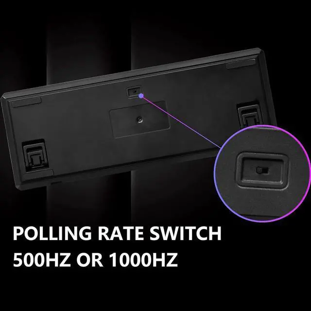 Alt view image 4 of 7 - Raidmax Mini ONE MK01GMB 60% Gasket Keyboard - Compact and  ARGB Gaming Keyboard, Mini Mechanical, RGB Lighing, Hot Swap Switch