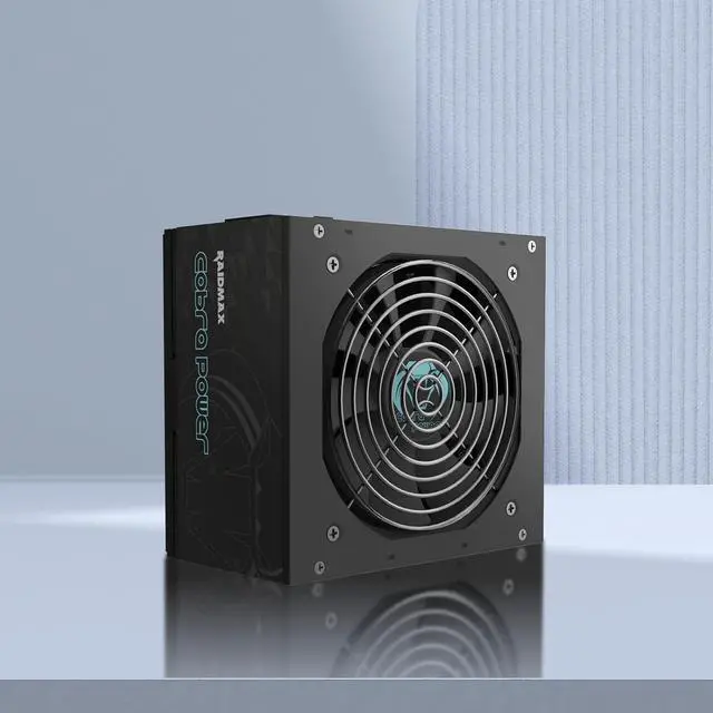 Alt view image 2 of 6 - RAIDMAX Cobra 650W, 80+ Gold Certified Gaming PSU, ATX 3.1 Power Supply, PCIe Gen 5 Ready, High-Performance Power Supply for Gaming PCs, RoHS, Active PFC, Black Flat Cables