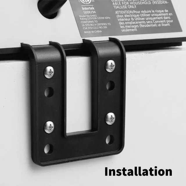 Alt view image 2 of 7 - Emerising 2-Pack Desk Edge Mount Power Strips with 4 USB Ports & 3 AC Power Outlets for Home and Office Desktop Charging Bucket, 1250Joules Surge Protection ,Black