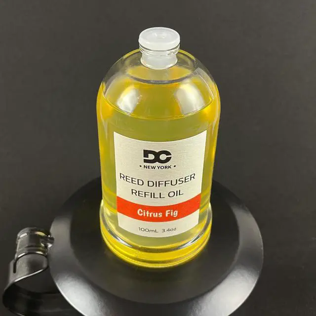 Alt view image 2 of 6 - Citrus and Fig Reed Diffuser Refill Oil 3.4oz/100mL