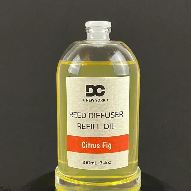 Alt view image 4 of 6 - Citrus and Fig Reed Diffuser Refill Oil 3.4oz/100mL